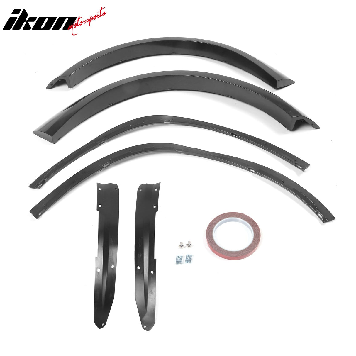 2015-2023 Dodge Charger IKON Gloss Black Front Rear Bumper Covers PP