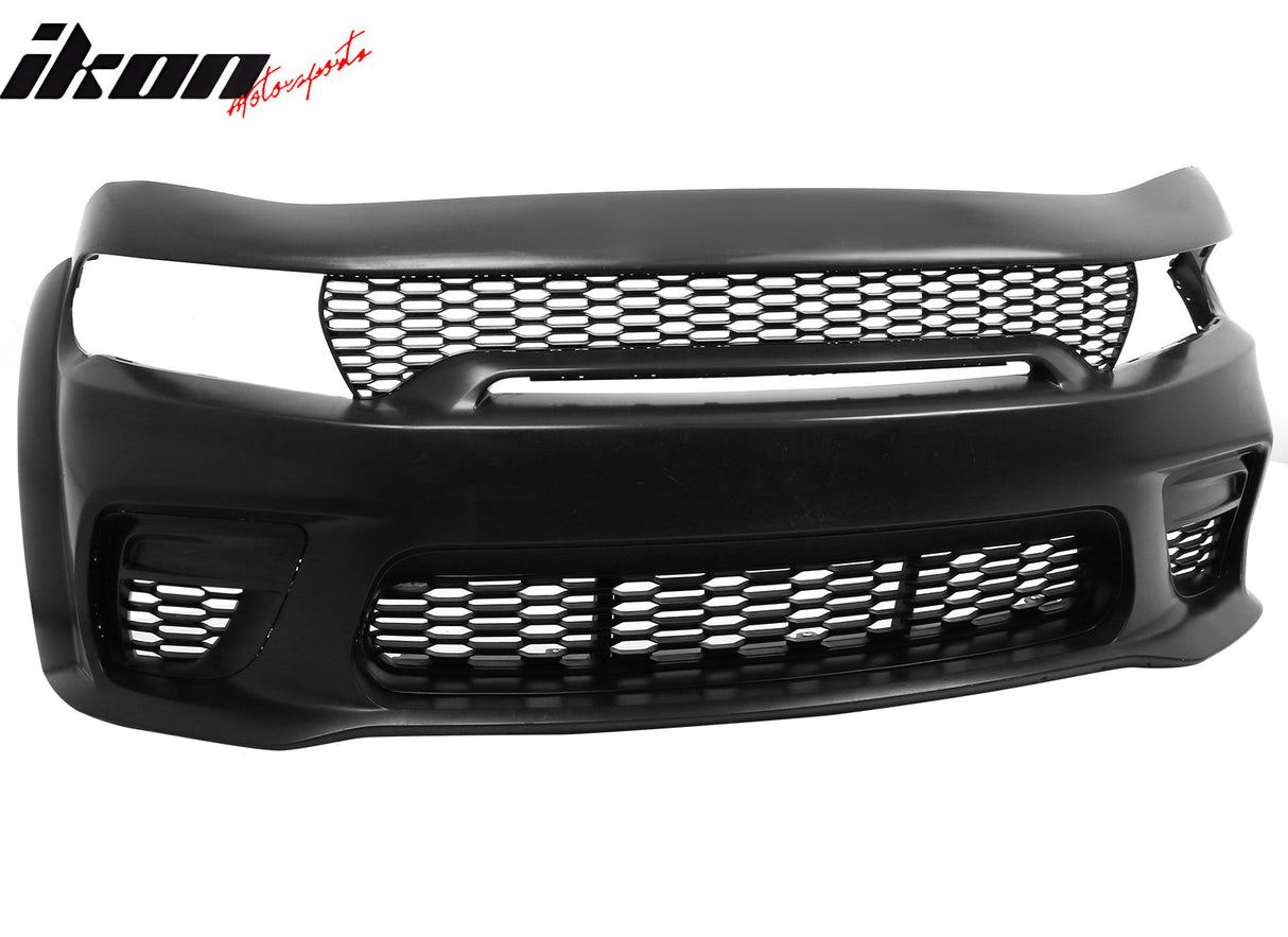 2020-2023 Dodge Charger Front Bumper Cover Widebody W/ Grilles PP