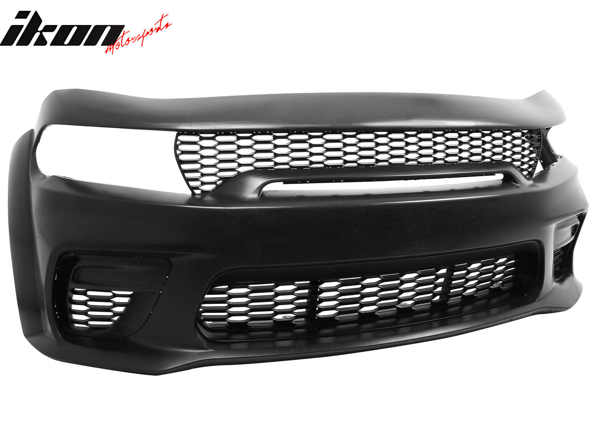 2020-2023 Dodge Charger Front Bumper Cover Widebody W/ Grilles PP