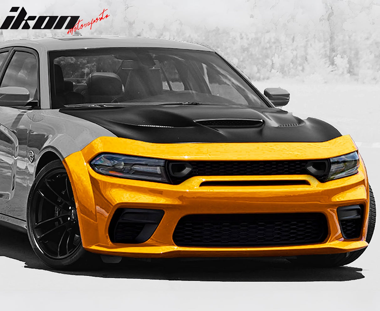 2020-2023 Dodge Charger Widebody Front Bumper Cover W/ SRT Grilles PP