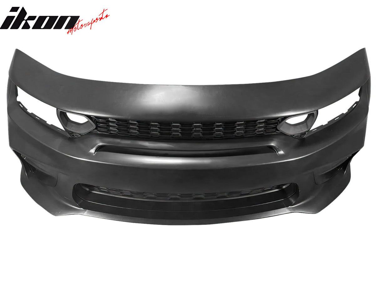 2020-2023 Dodge Charger Widebody Front Bumper Cover W/ SRT Grilles PP