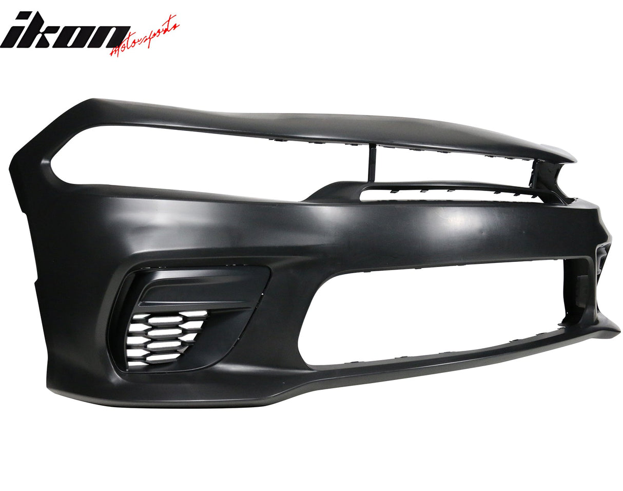 2020-2023 Dodge Charger Widebody Front Bumper Cover W/ SRT Grilles PP