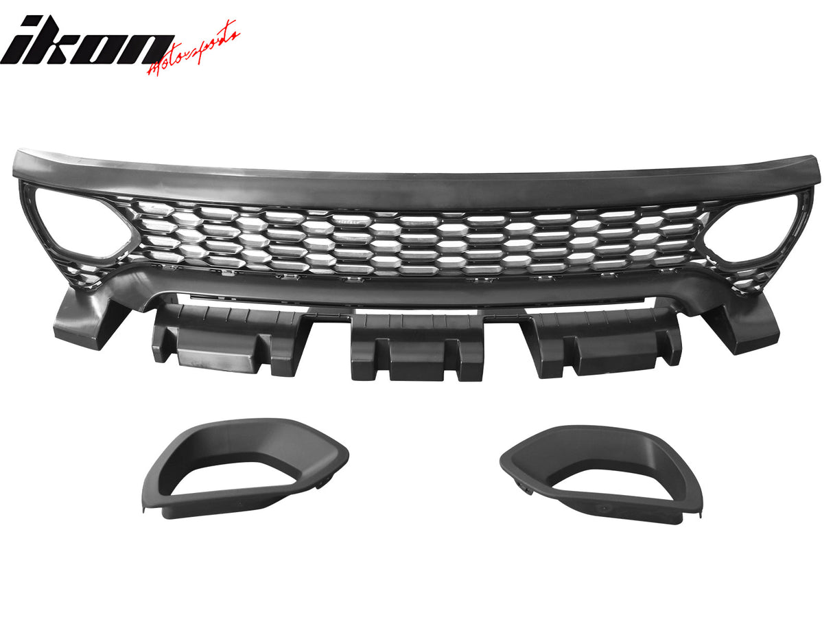 2020-2023 Dodge Charger Widebody Front Bumper Cover W/ SRT Grilles PP