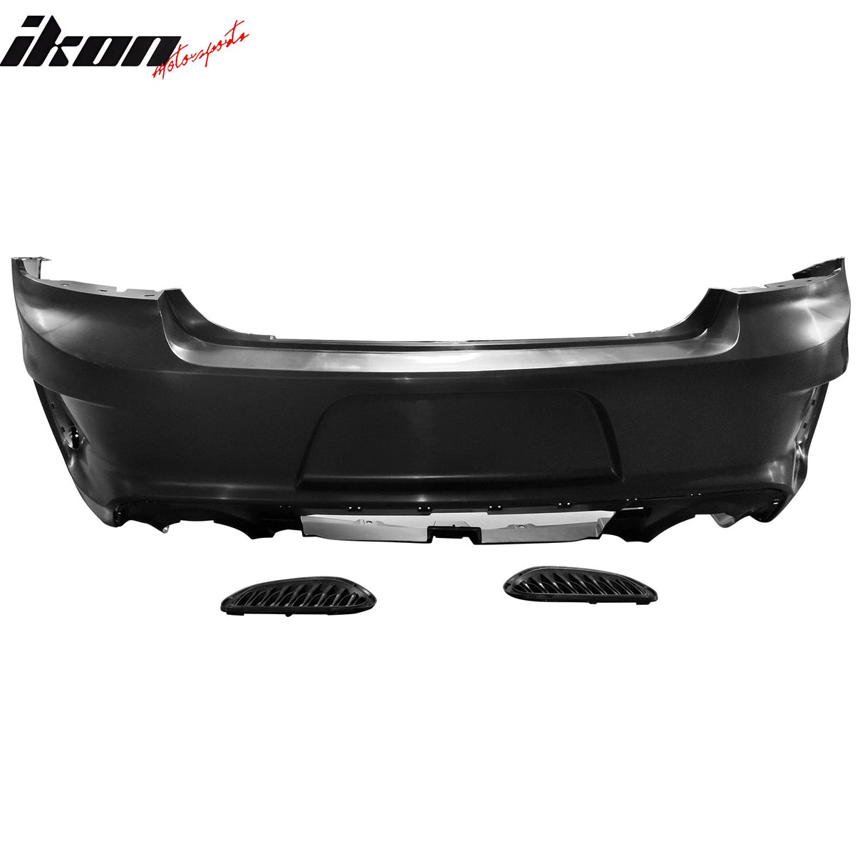 2015-2023 Dodge Charger Widebody SRT LED Front Bumper Matte Black Lip