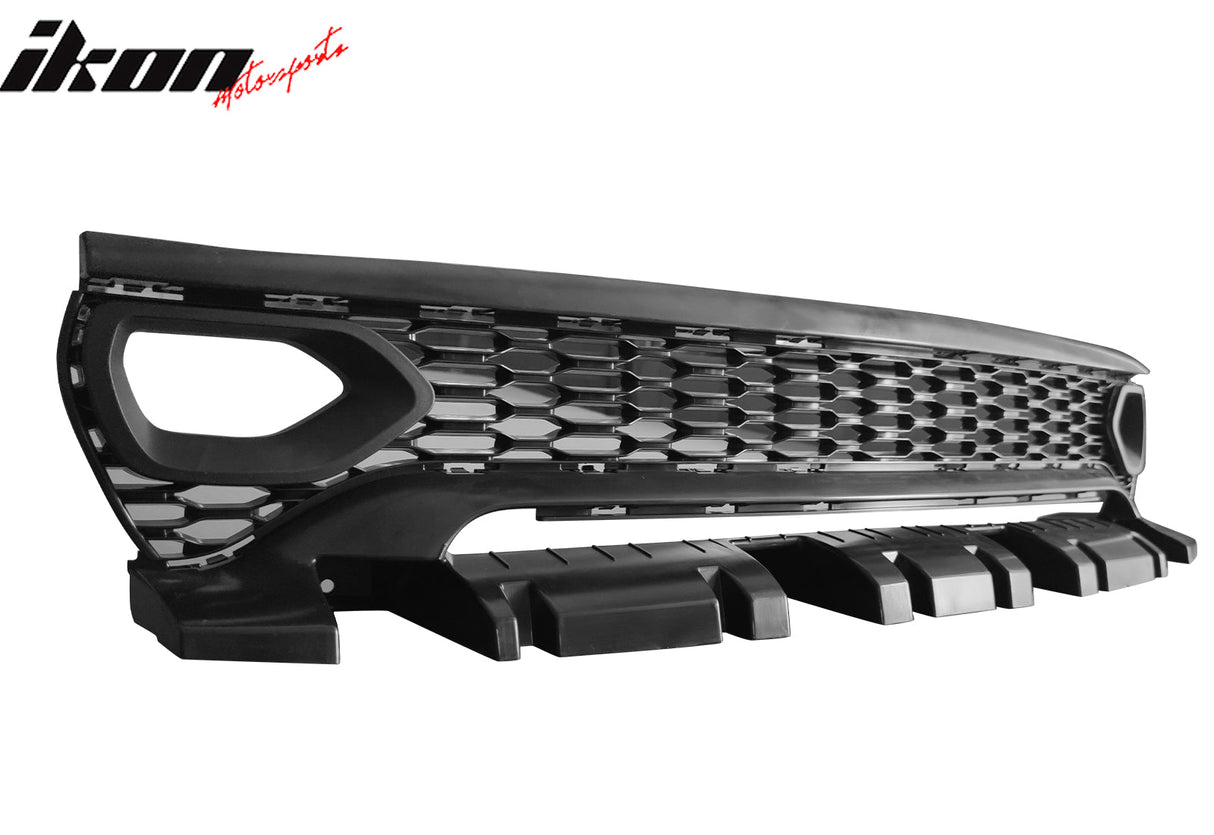 2015-2023 Dodge Charger Widebody SRT Front Bumper Yellow Lip PP LED