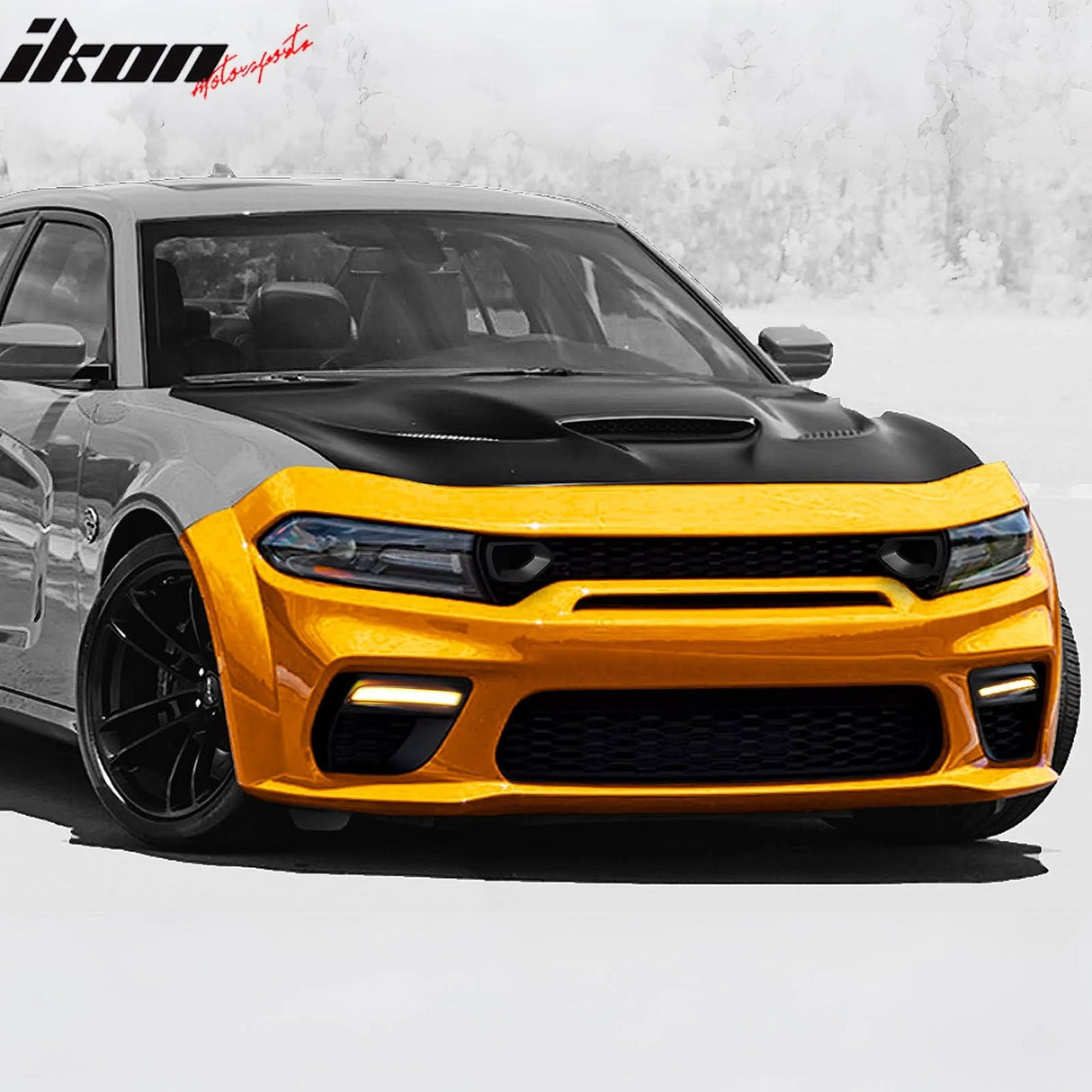 2020-2023 Dodge Charger Widebody Bumper Cover W/ SRT Grilles LED PP