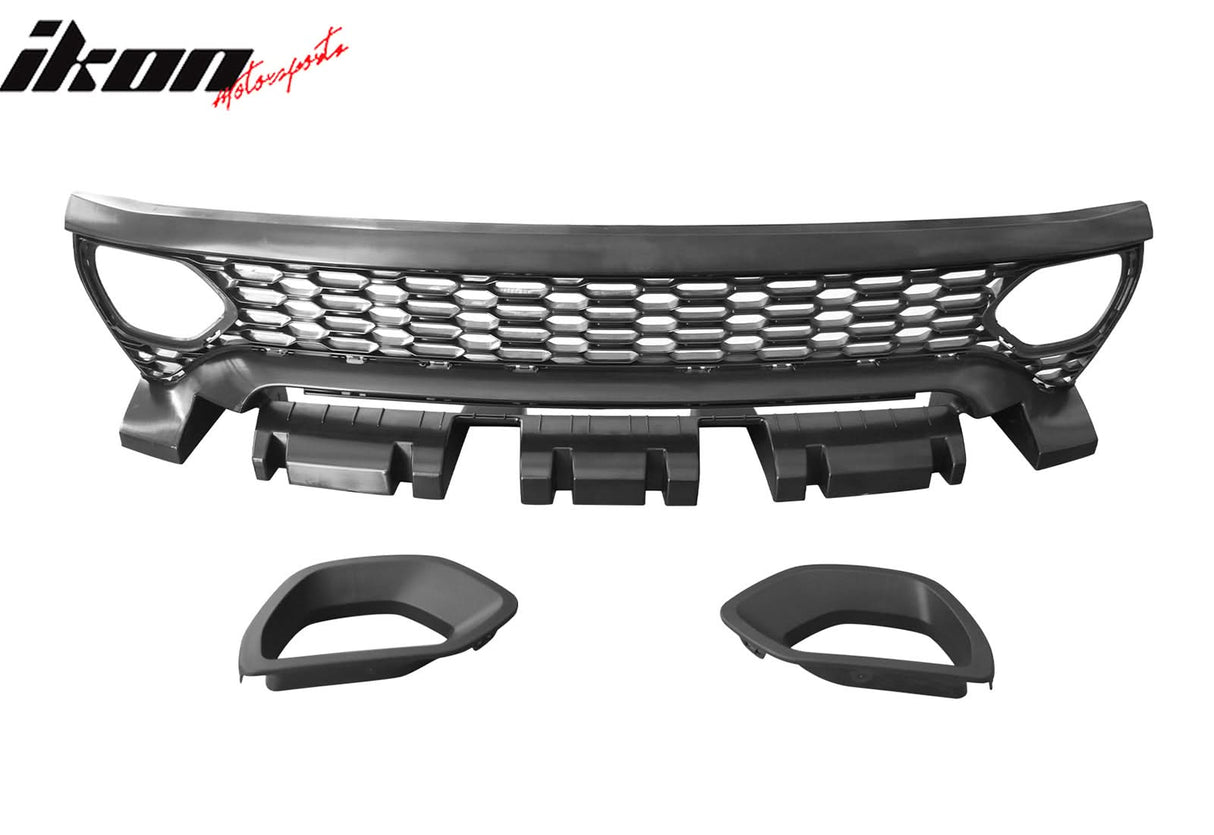 2020-2023 Dodge Charger Widebody Bumper Cover W/ SRT Grilles LED PP