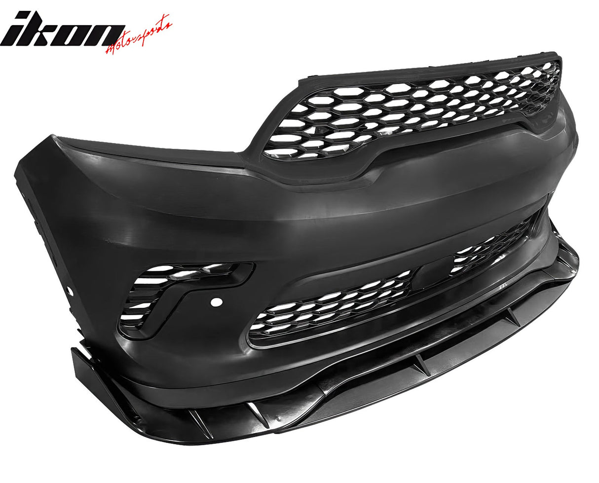 2021-2024 Dodge Durango Front Bumper Cover Hellcat Style w/ Chin Lip