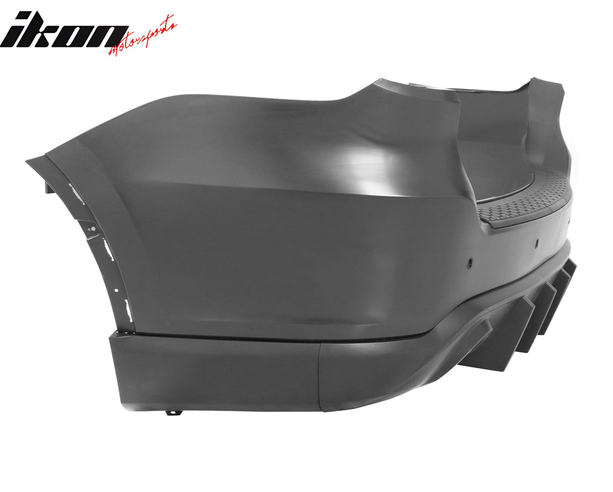 2021-2024 Dodge Durango Rear Bumper Cover Hellcat Style V1 Diffuser