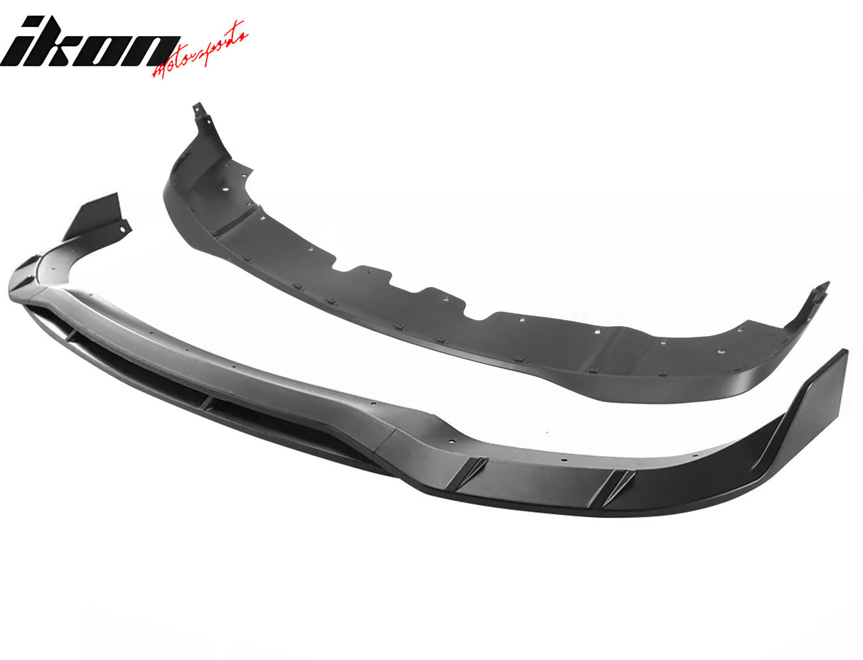 2021-2024 Dodge Durango SRT Hellcat Front Bumper Lip Matte Black 5PC