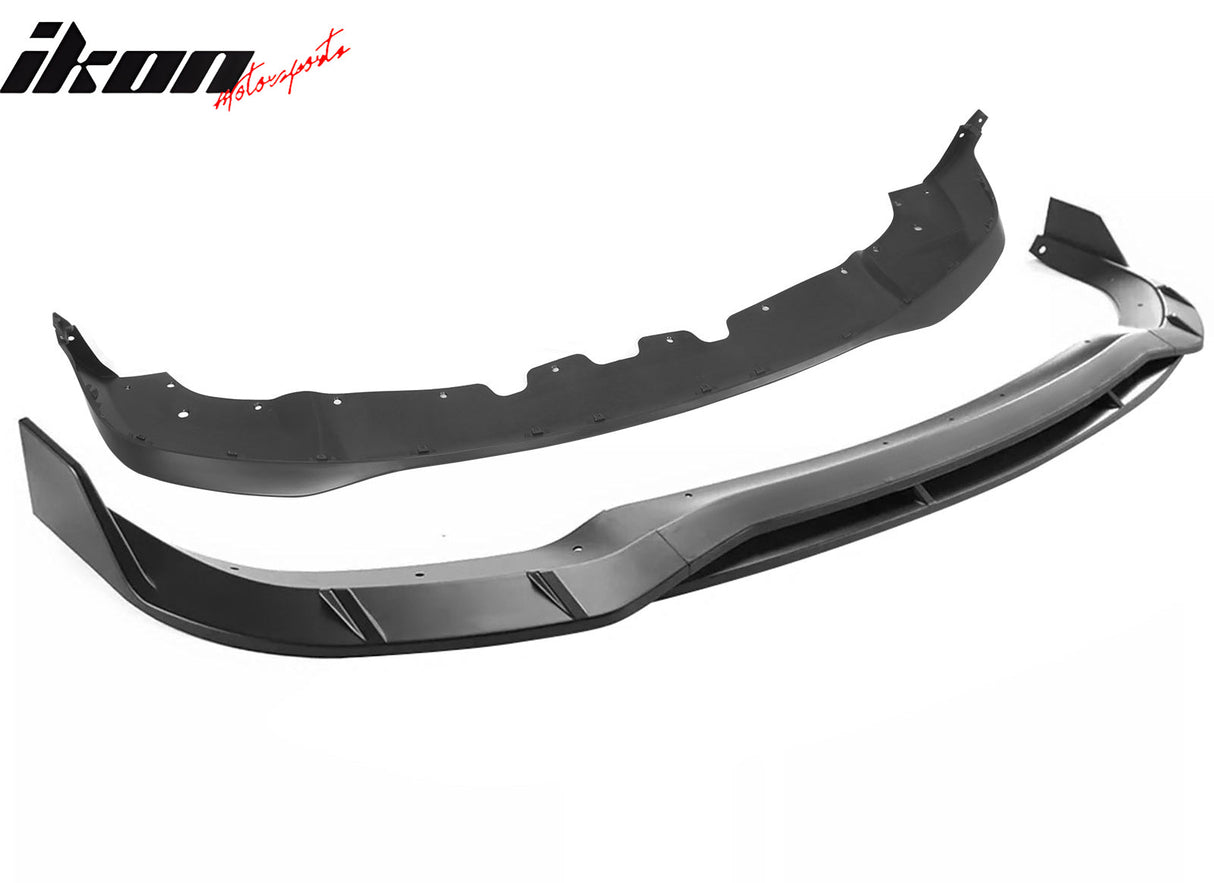 2021-2024 Dodge Durango SRT Hellcat Front Bumper Lip Matte Black 5PC