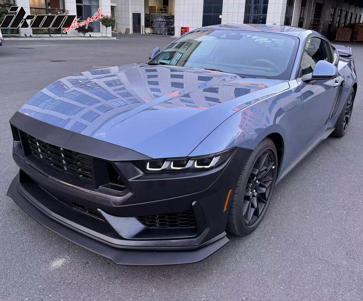 2024-2025 Ford Mustang Dark Horse Style Front Bumper Conversion Kit PP