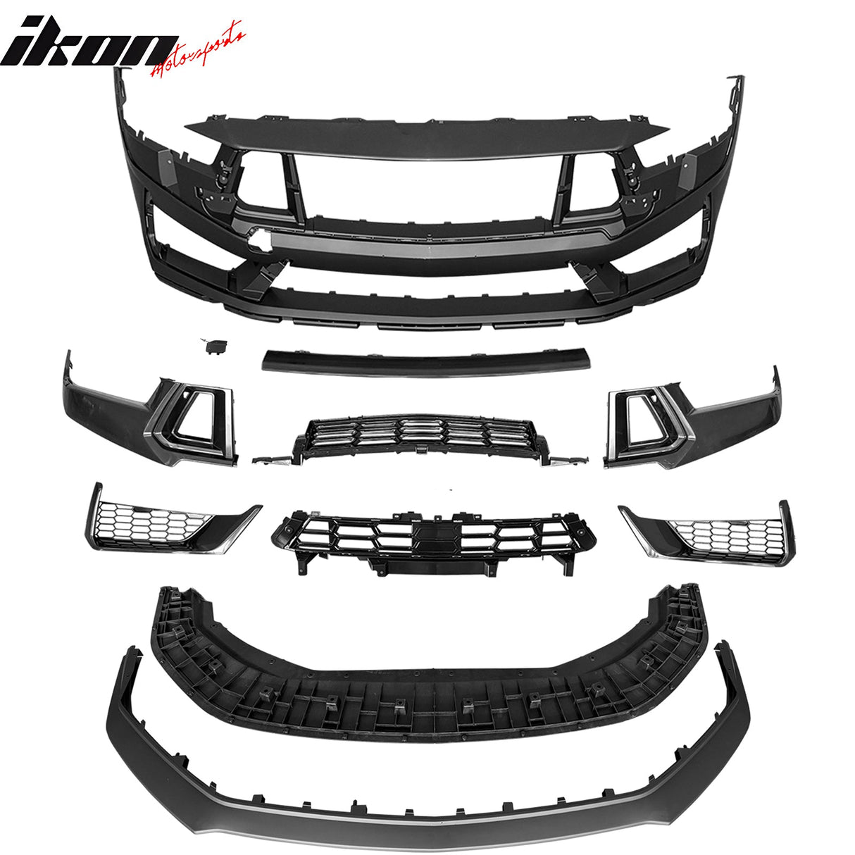 2024-2025 Ford Mustang Dark Horse Style Front Bumper Conversion Kit PP