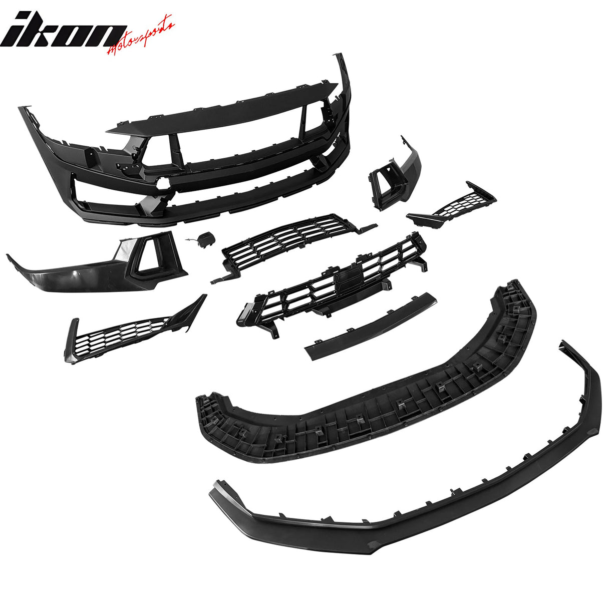 2024-2025 Ford Mustang Dark Horse Style Front Bumper Conversion Kit PP