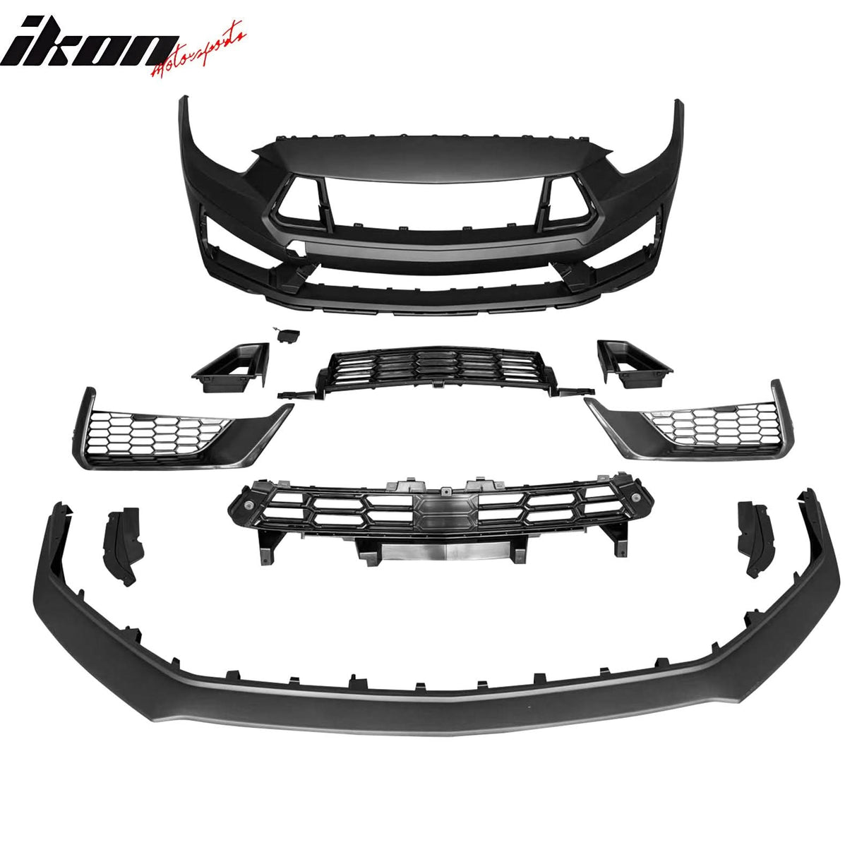 2015-2017 Ford Mustang Dark Horse Style Front Bumper Conversion Kit PP