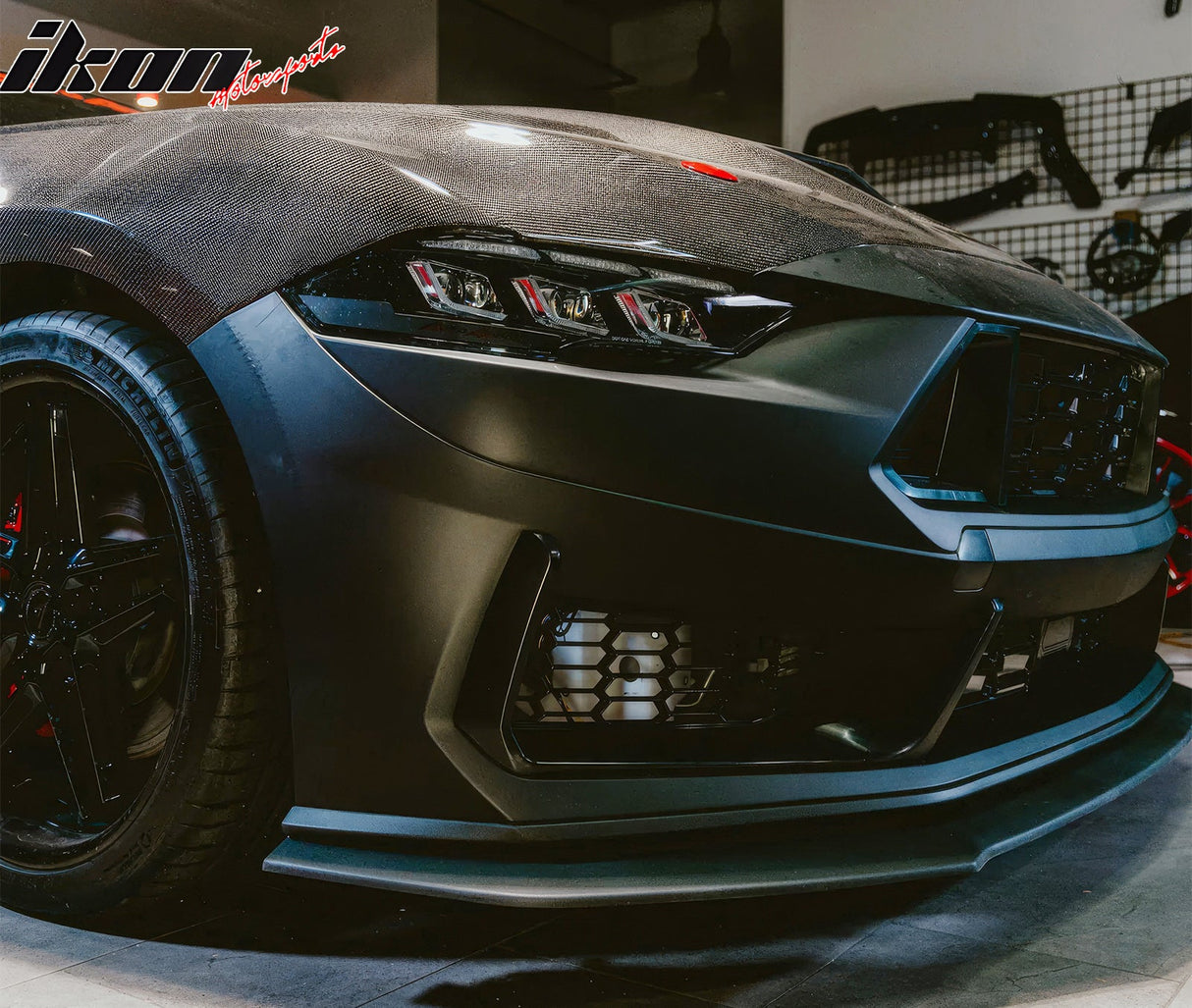 2018-2023 Ford Mustang Dark Horse Style Front Bumper Conversion Kit PP