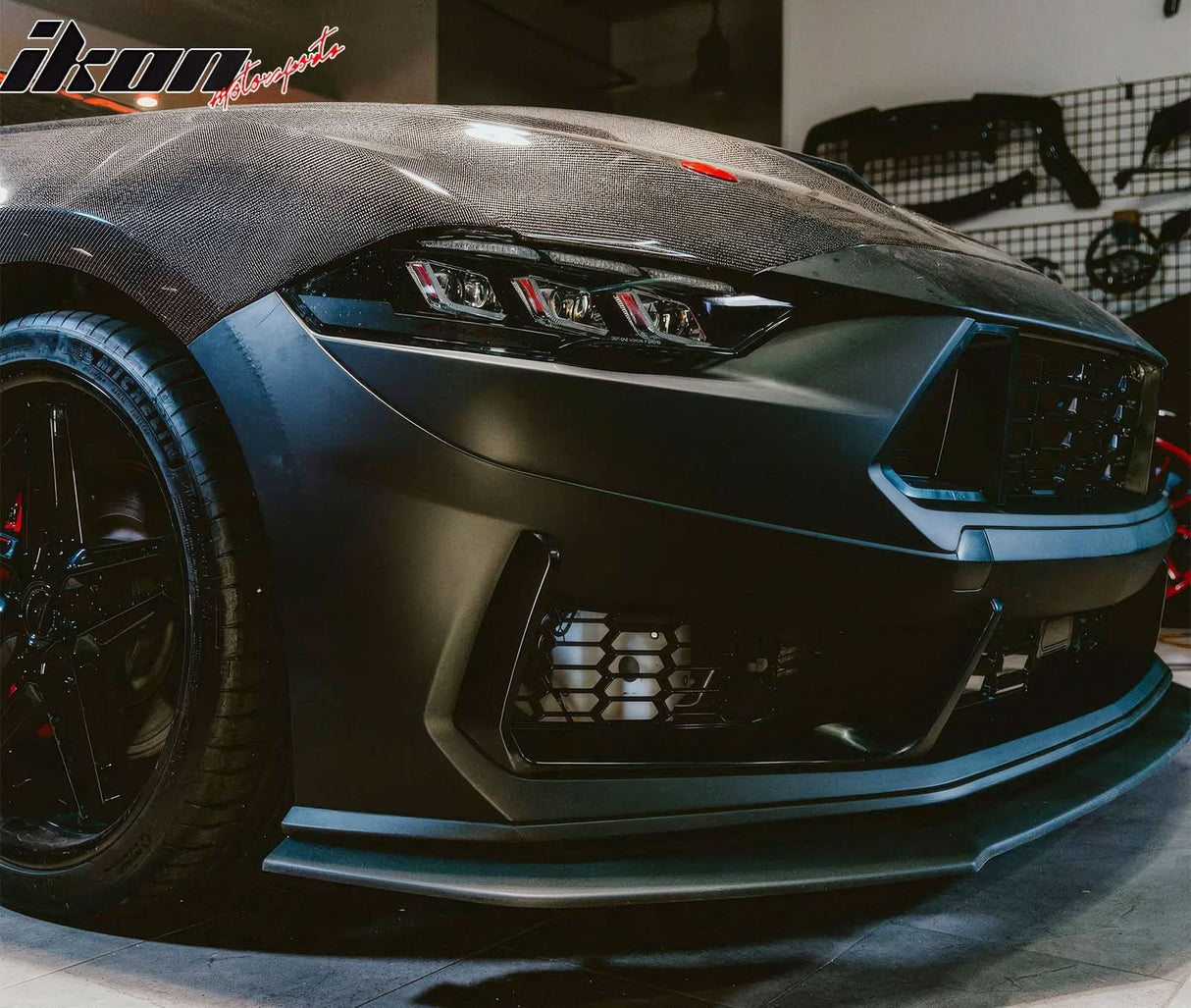 2018-2023 Ford Mustang Dark Horse Style Front Bumper Conversion Kit PP