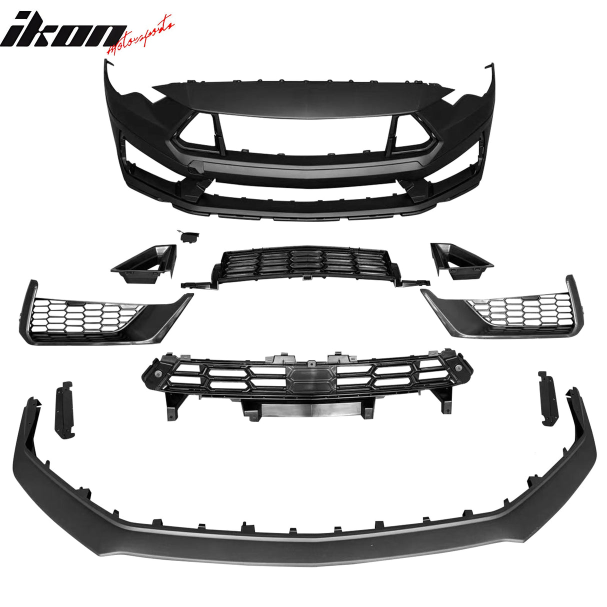 2018-2023 Ford Mustang Dark Horse Style Front Bumper Conversion Kit PP
