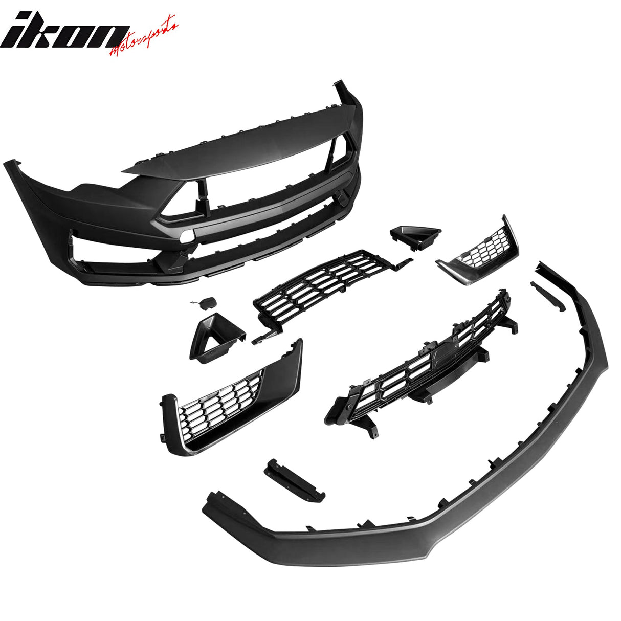 2018-2023 Ford Mustang Dark Horse Style Front Bumper Conversion Kit PP