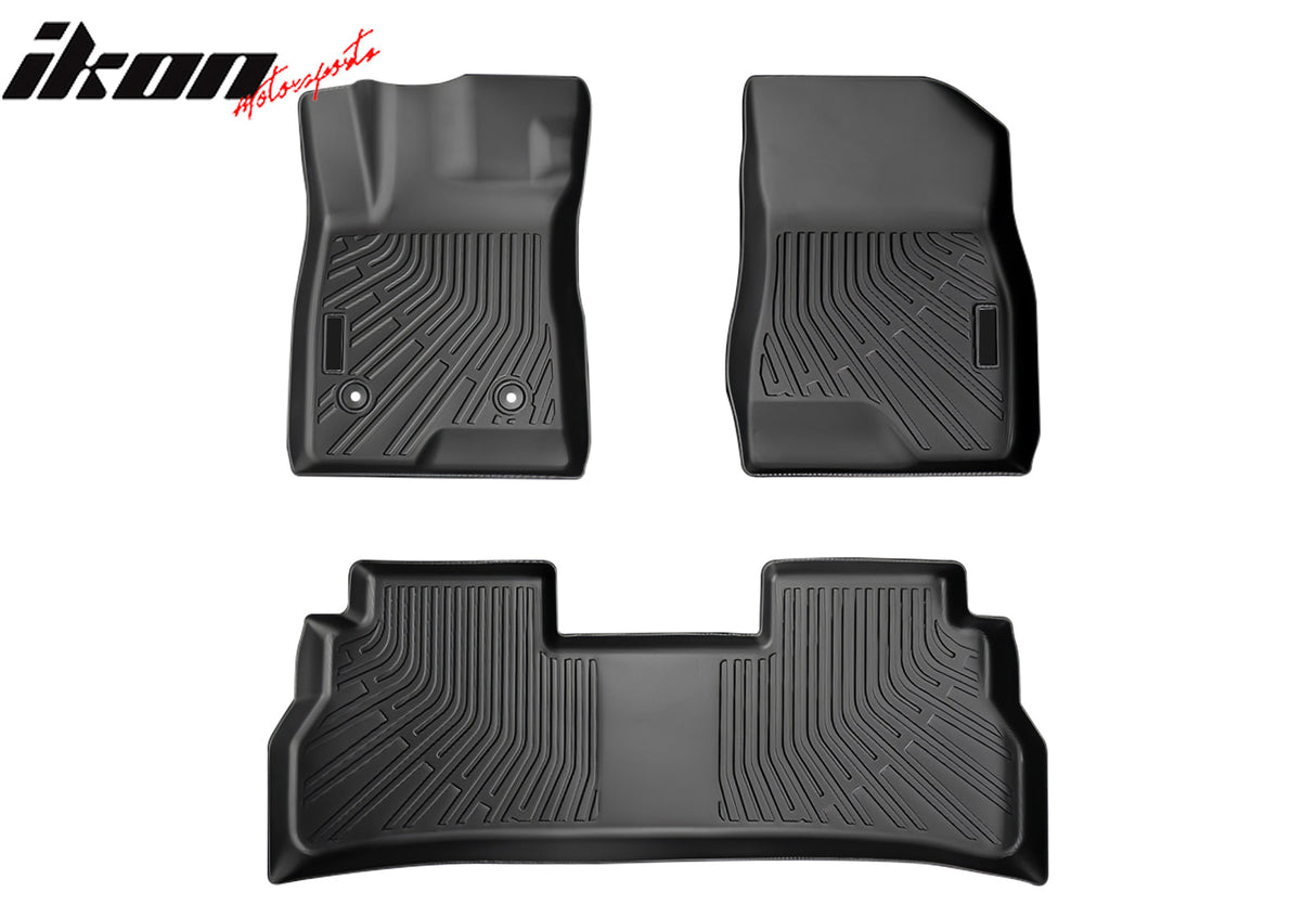 2024-2025 Chevrolet Trax 3D TPE Floor Mat& Trunk Mat& Backrest Mats