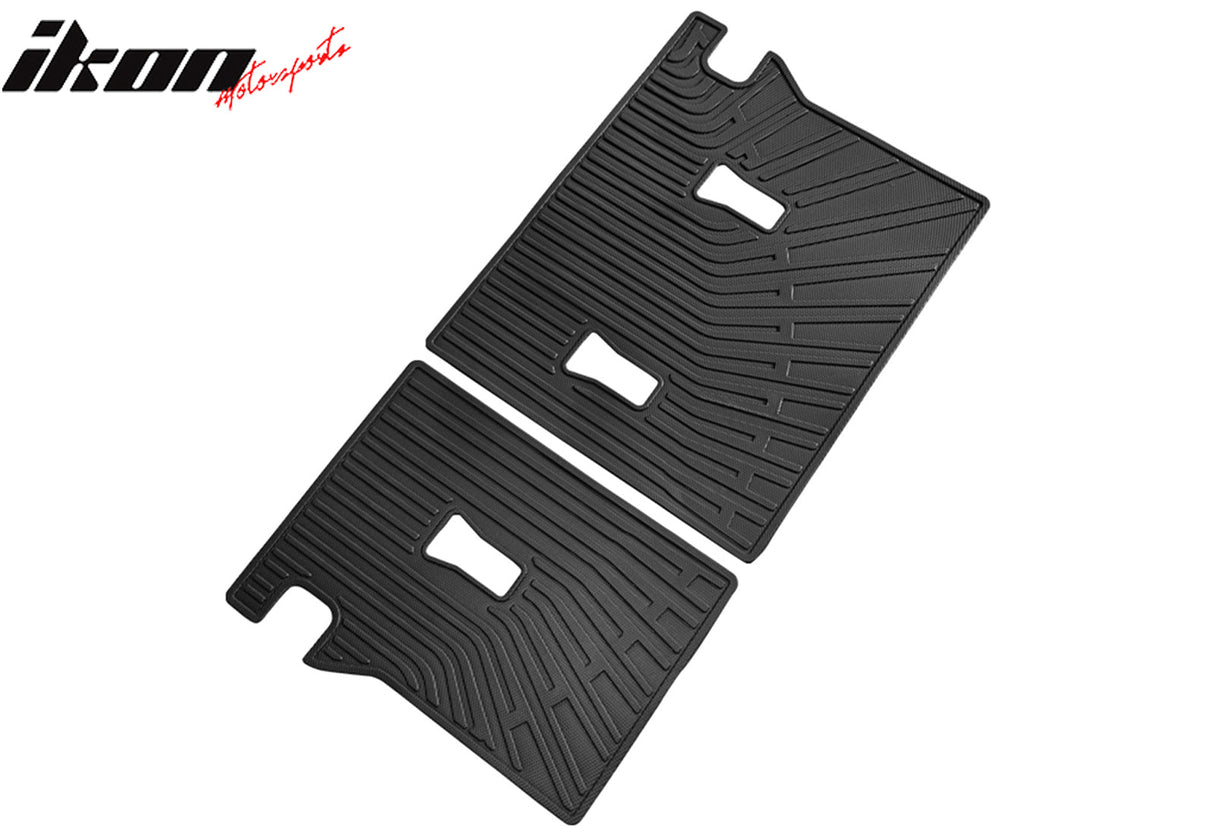 2024-2025 Chevrolet Trax 3D TPE Floor Mat& Trunk Mat& Backrest Mats