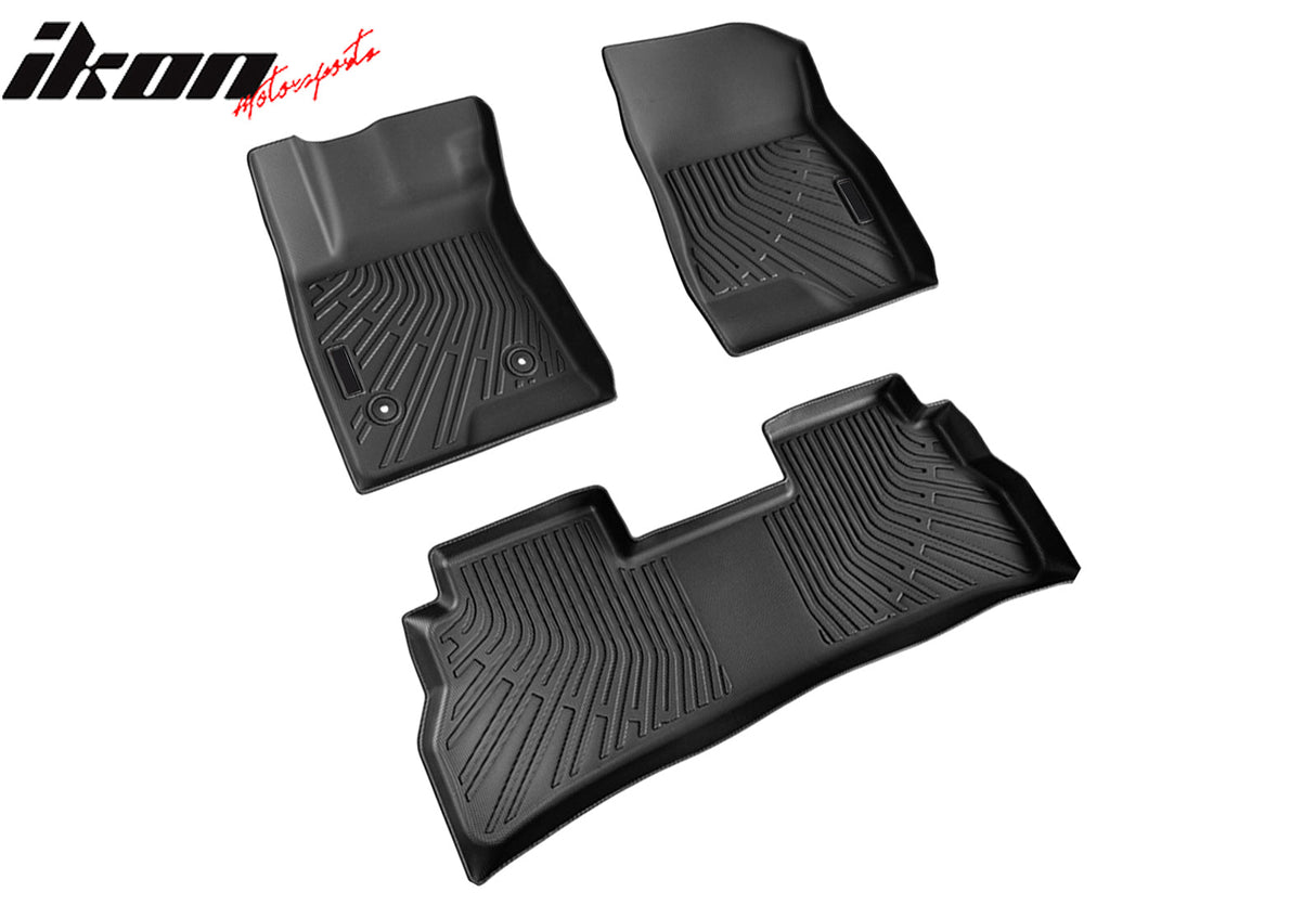 2024-2025 Chevrolet Trax All Weather 3D Floor Mats+Trunk Cargo Mat TPE
