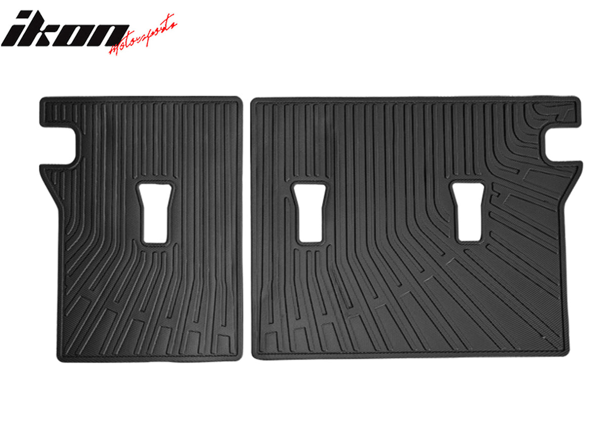 2024-2025 Chevy Trax All Weather 3D Rear Trunk Mat& Backrest Mats TPE