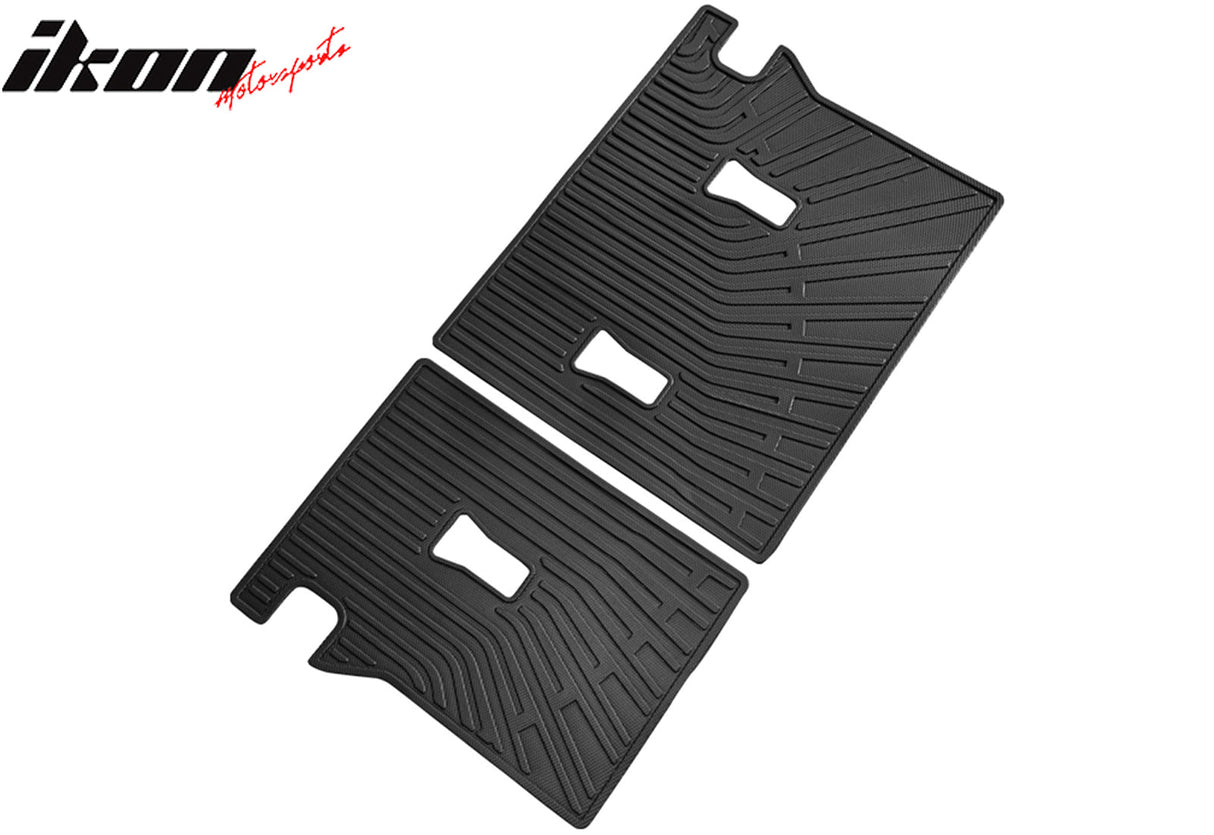 2024-2025 Chevy Trax All Weather 3D Rear Trunk Mat& Backrest Mats TPE