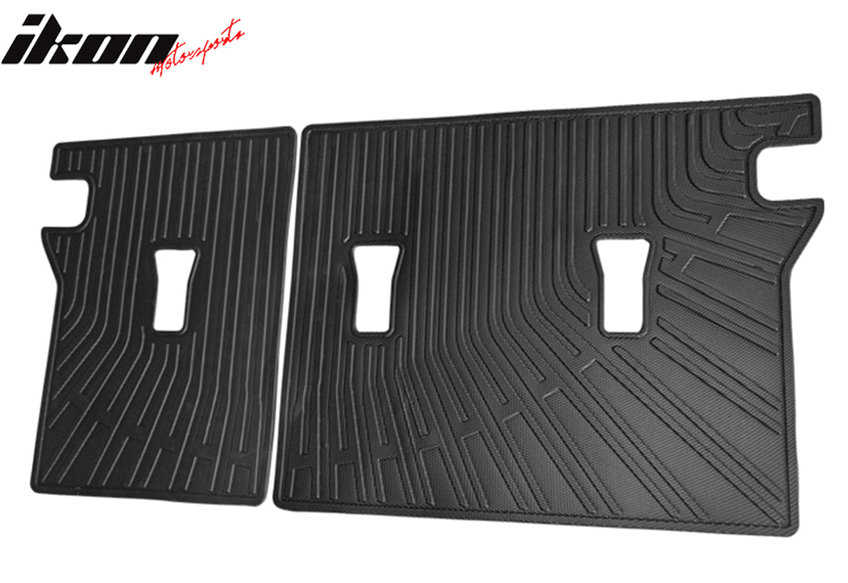 2024-2025 Chevy Trax All Weather 3D Rear Trunk Mat& Backrest Mats TPE
