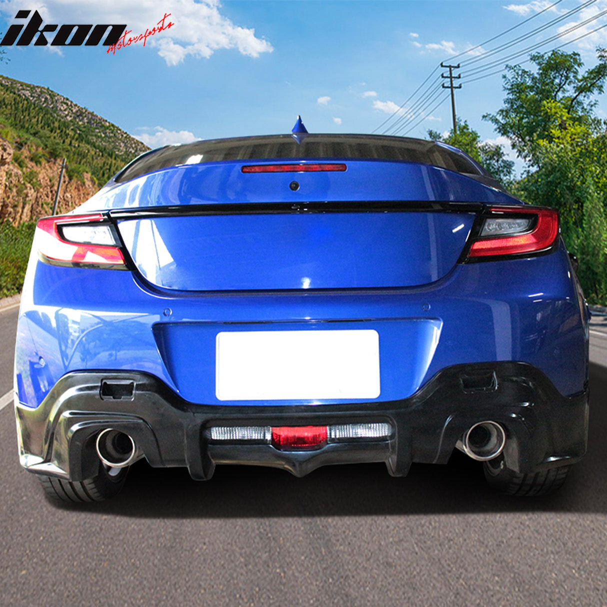 2022-2025 Subaru BRZ PU Front Bumper Lip+ Rear Diffuser+ Side Skirts