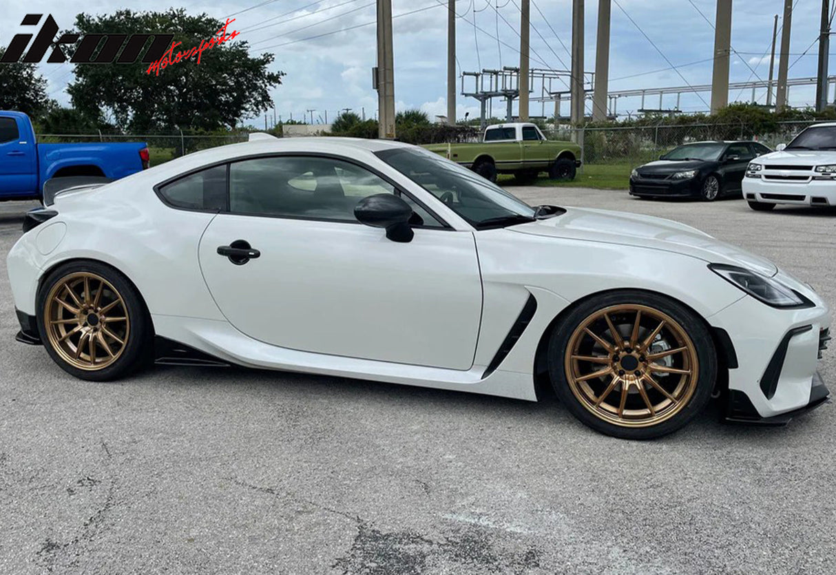 2022-2025 Subaru BRZ Front Lip+ Rear Diffuser+ Side Skirts Strakes