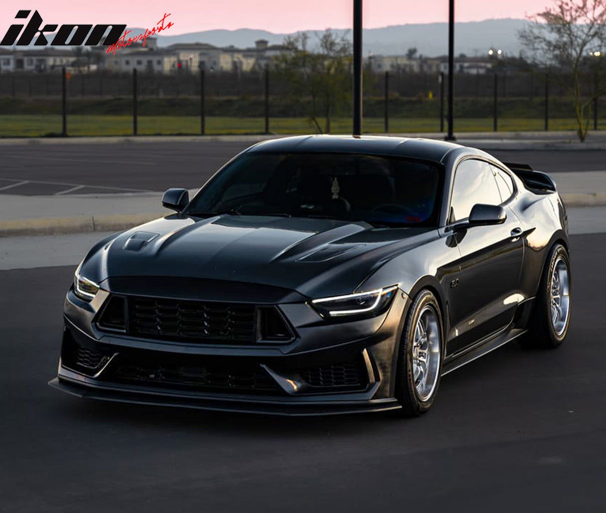 2015-2017 Ford Mustang Dark Horse Style Front Bumper Cover Headlight