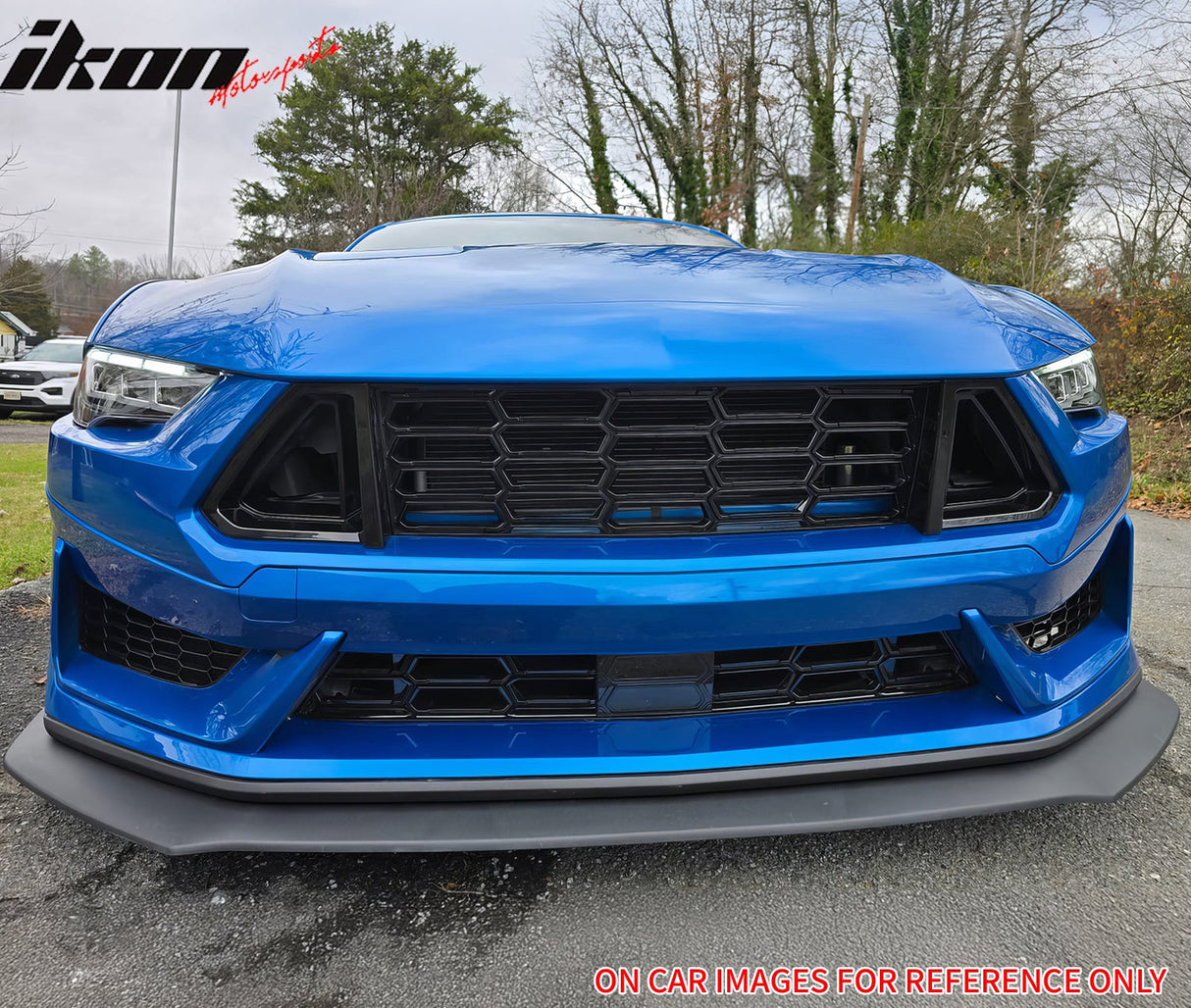 2018-2023 Ford Mustang Dark Horse Front Bumper Cover Kit Headlights PP