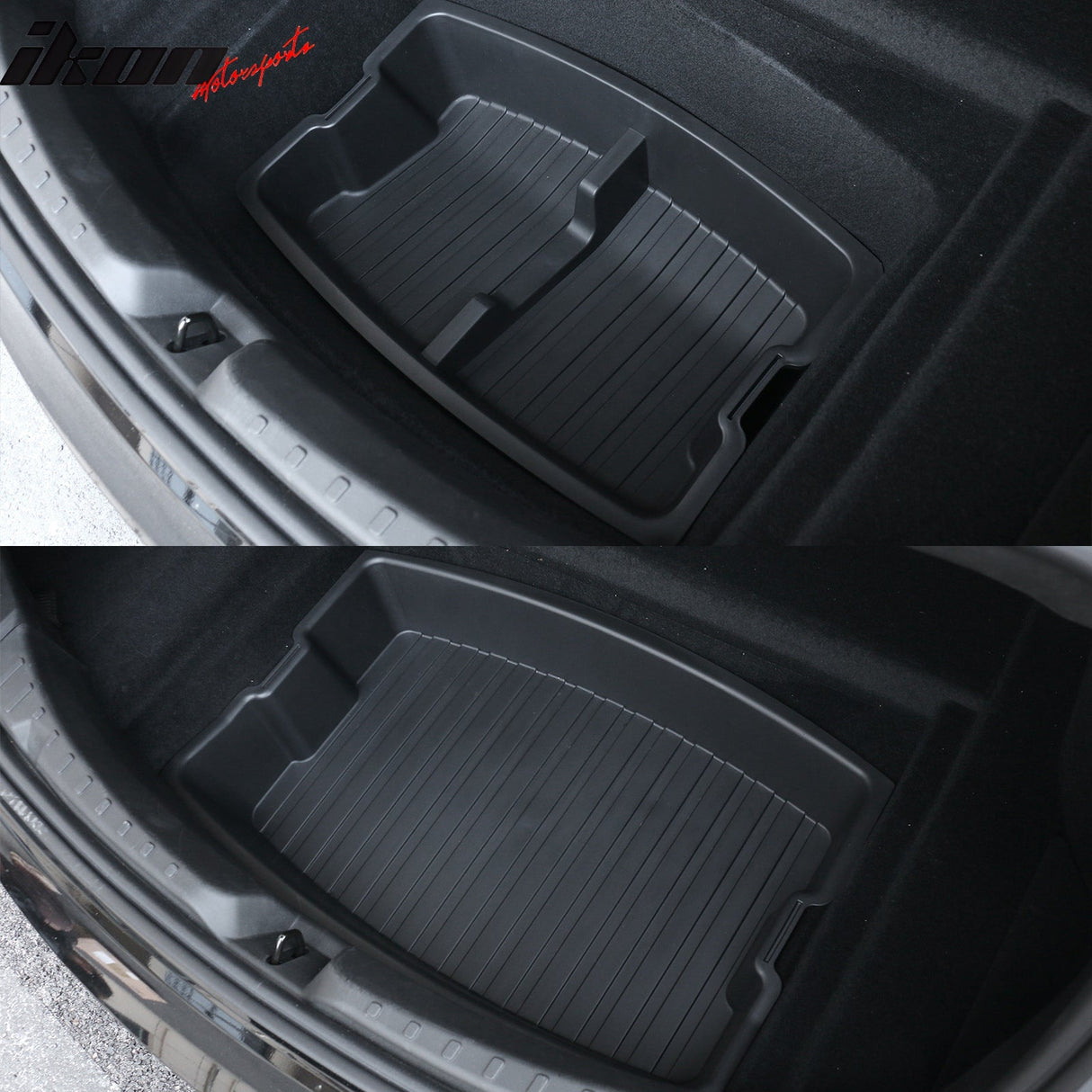 2024-2025 Tesla Model 3 Rear Trunk Lower + Upper Storage Organizer Box