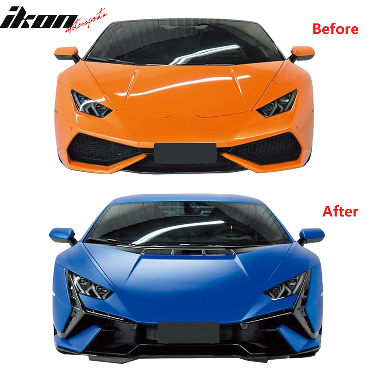 2015-2024 Lamborghini Huracan Tecnica Style Bumper Body Kit Conversion