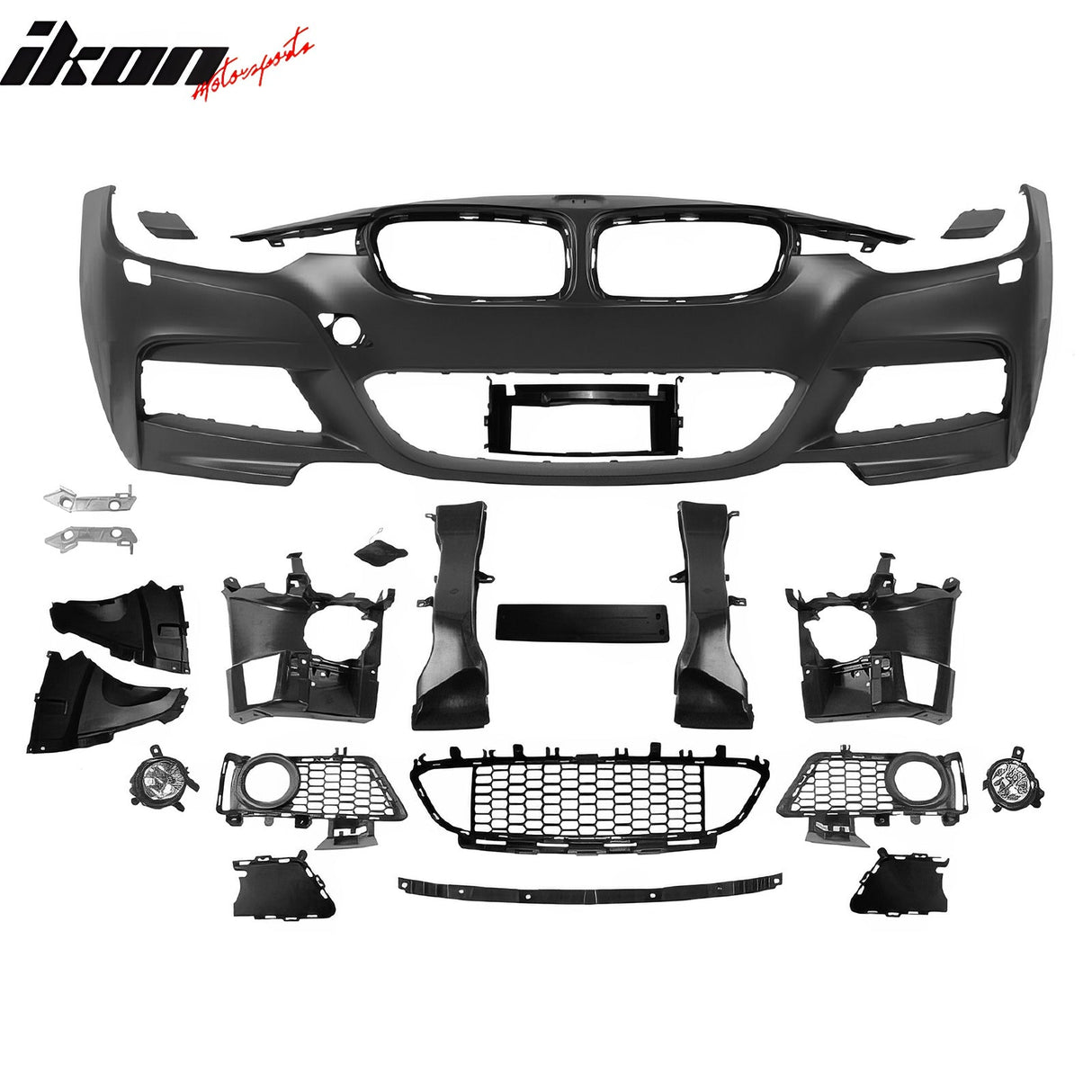 2012-2018 BMW 3-Series F30 M-Tech Side Skirts Front Rear Bumper Covers