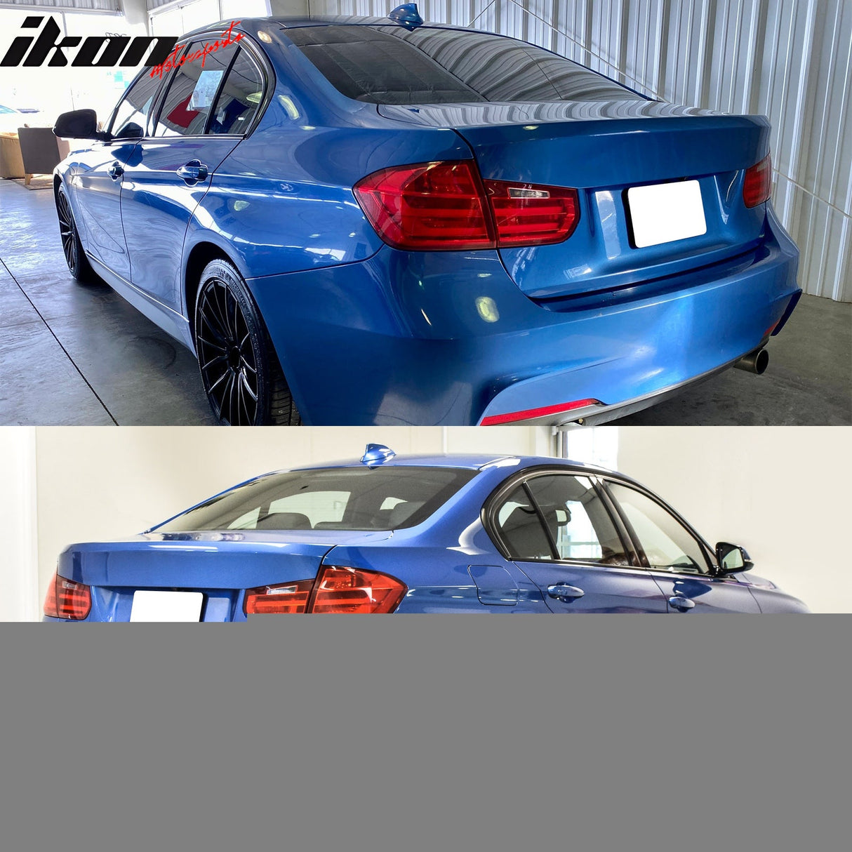 2012-2018 BMW F30 3 Series M-Tech Front Rear Bumper Cover Side Skirts