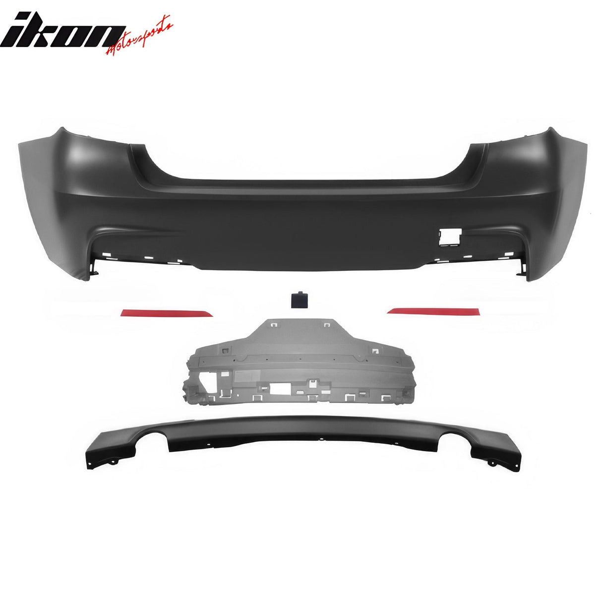 2012-2018 BMW F30 3 Series M-Tech Front Rear Bumper Cover Side Skirts