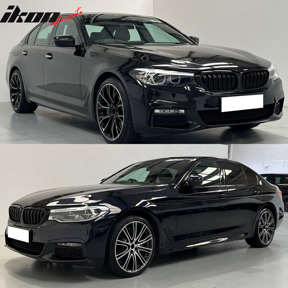 2017-2020 BMW G30 5 Series M-Tech Front Rear Bumper Covers Side Skirts