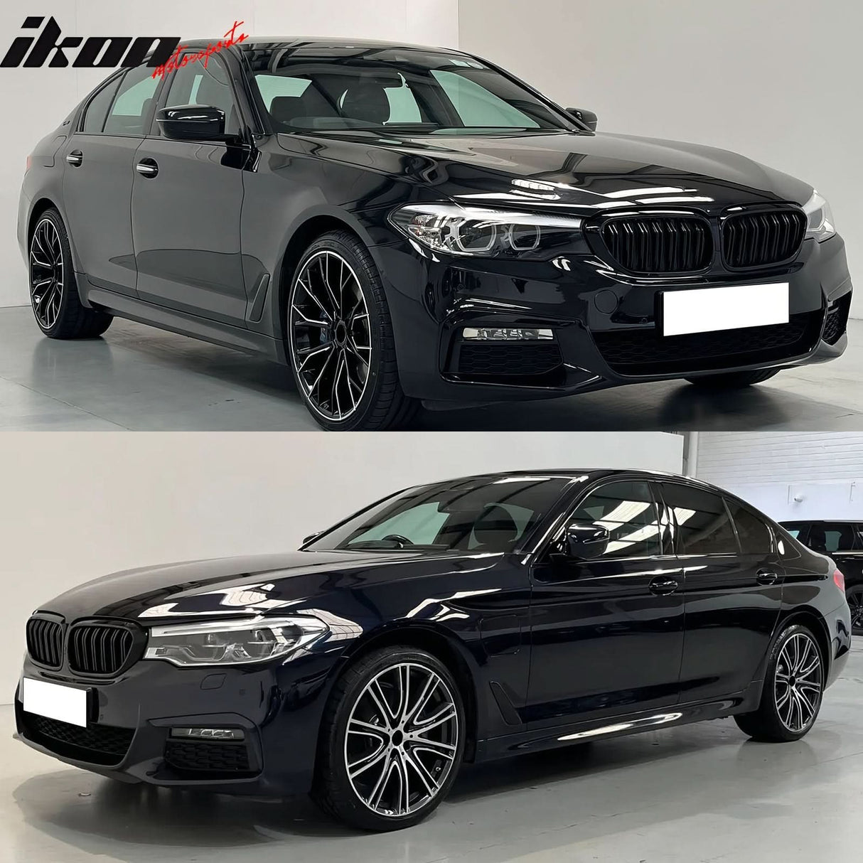 2017-2020 BMW G30 5 Series M-Tech Front Rear Bumper Covers Side Skirts