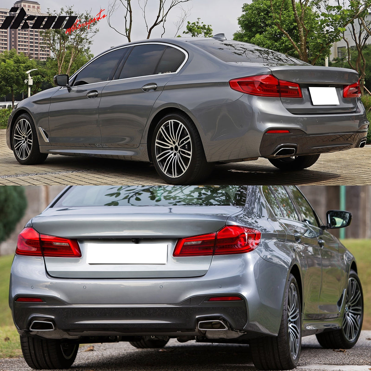 2017-2020 BMW G30 5 Series M-Tech Front Rear Bumper Covers Side Skirts