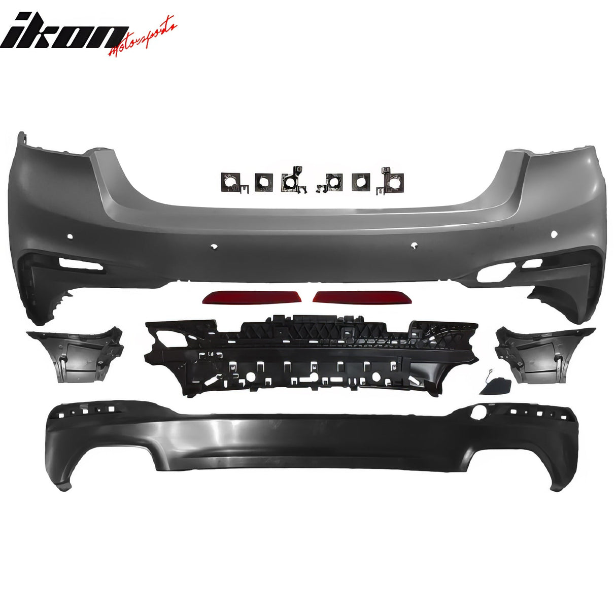 2017-2020 BMW G30 5 Series M-Tech Front Rear Bumper Covers Side Skirts