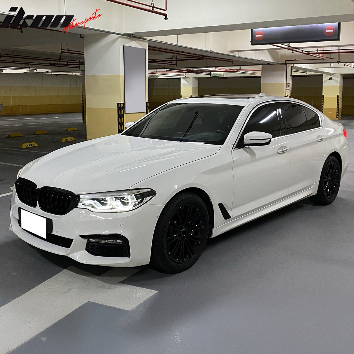 2017-2020 BMW G30 5 Series M-Tech Front Rear Bumper Covers Side Skirts