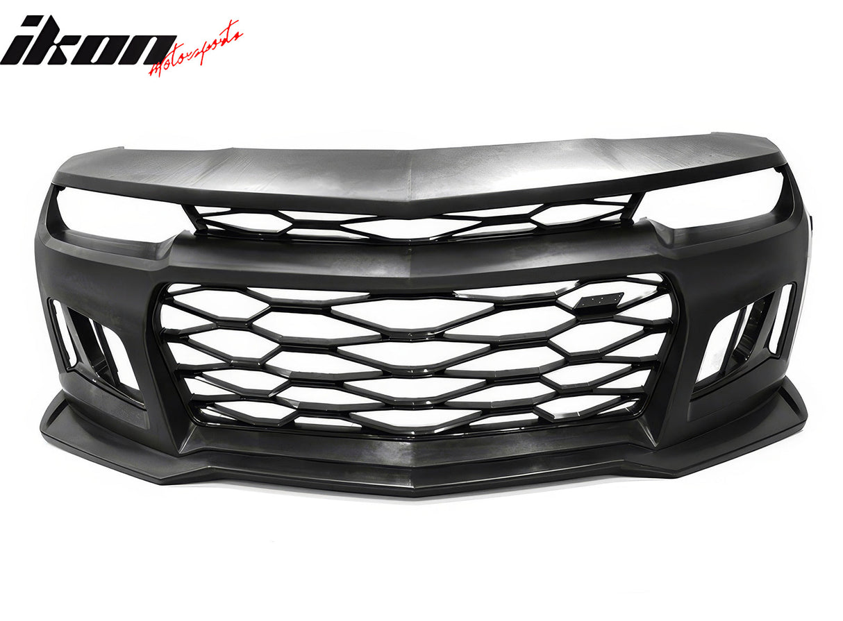 2010-2013 Chevy Camaro ZL1 Style Front Bumper Cover PP w/ Harnesses