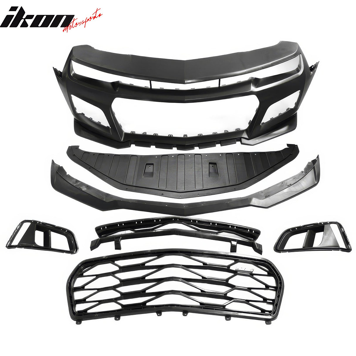 2010-2013 Chevy Camaro ZL1 Style Front Bumper Cover PP w/ Harnesses