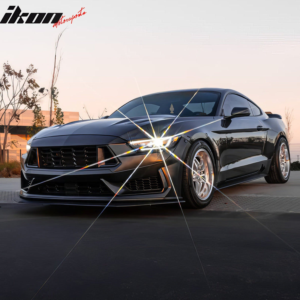 2015-2017 Ford Mustang Dark Horse Bumper Cover Switchback Headlight