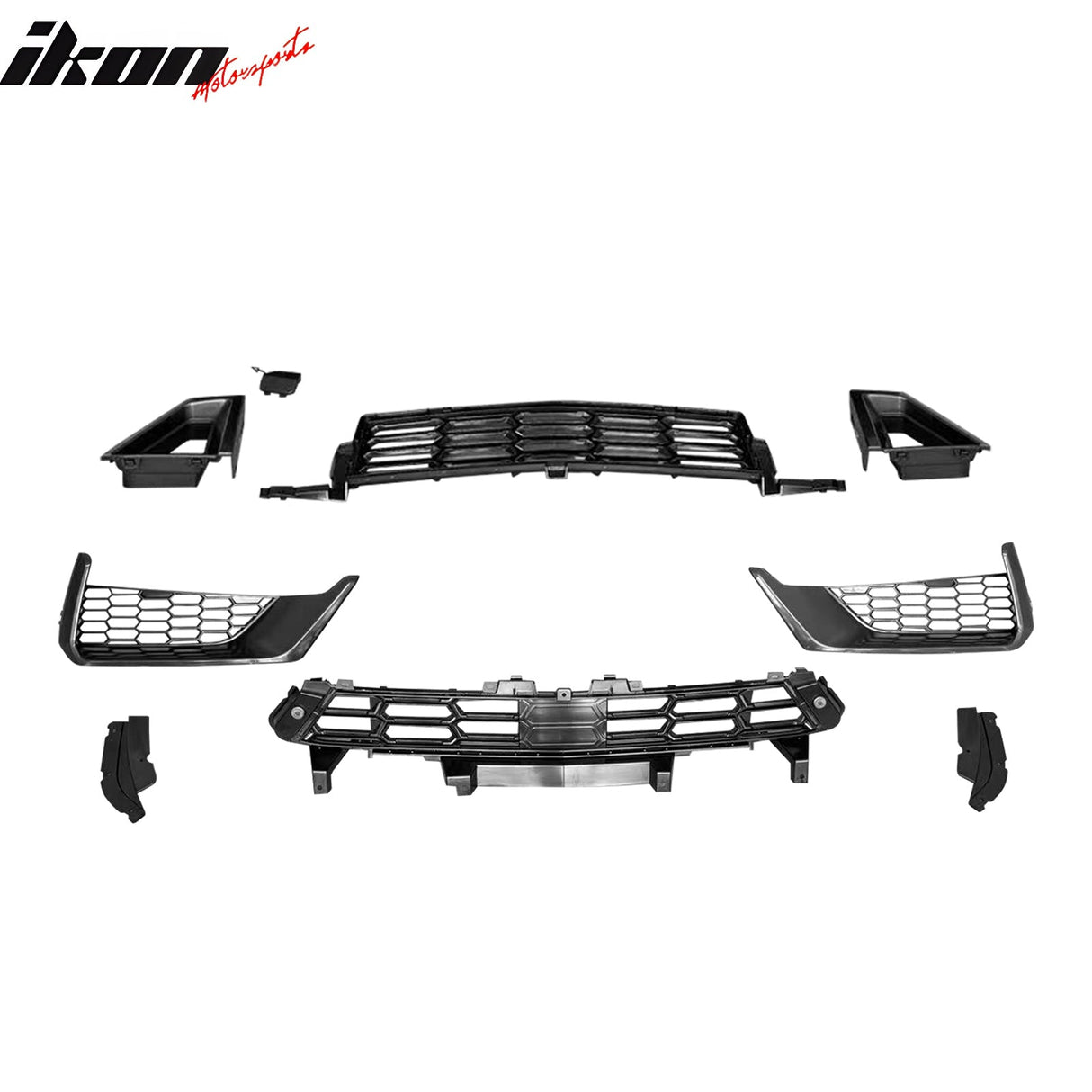 2015-2017 Ford Mustang Dark Horse Bumper Cover Switchback Headlight