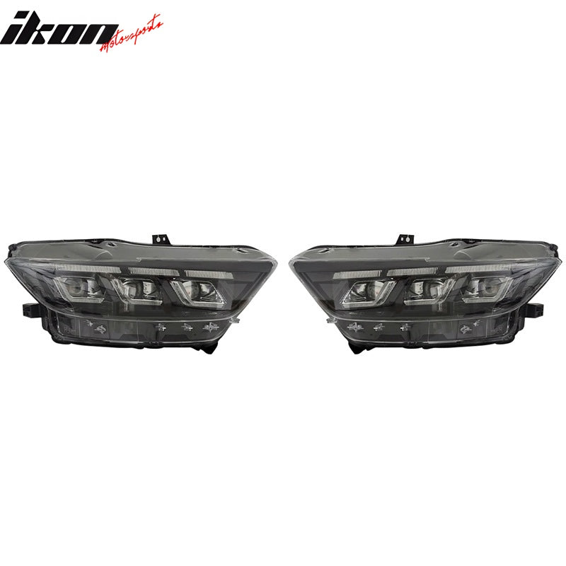 2015-2017 Ford Mustang Dark Horse Bumper Cover Switchback Headlight