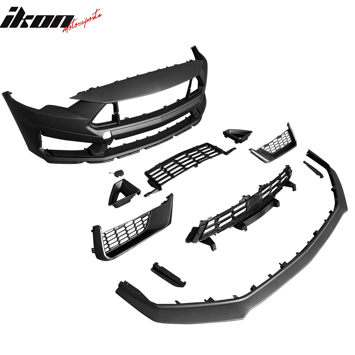 2018-2023 Ford Mustang Dark Horse Bumper Cover Switchback Headlight PP