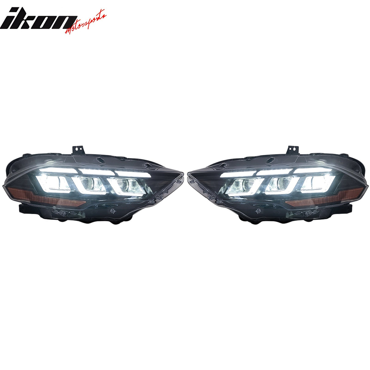 2018-2023 Ford Mustang Dark Horse Bumper Cover Switchback Headlight PP